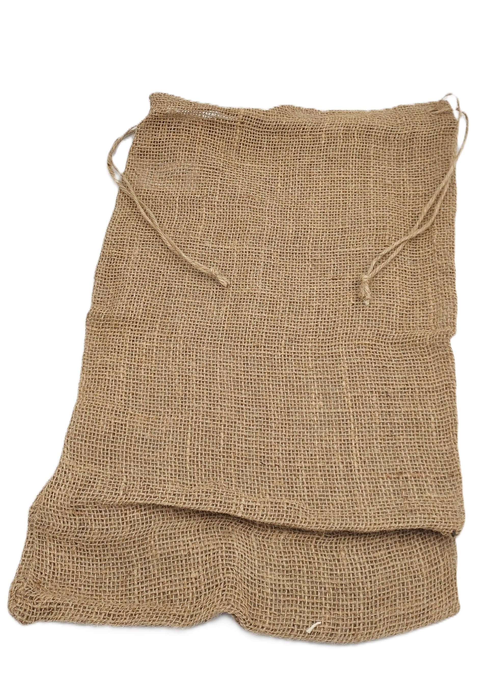 Worek jutowy ze ściągaczem, szer.40cm/wys.60cm