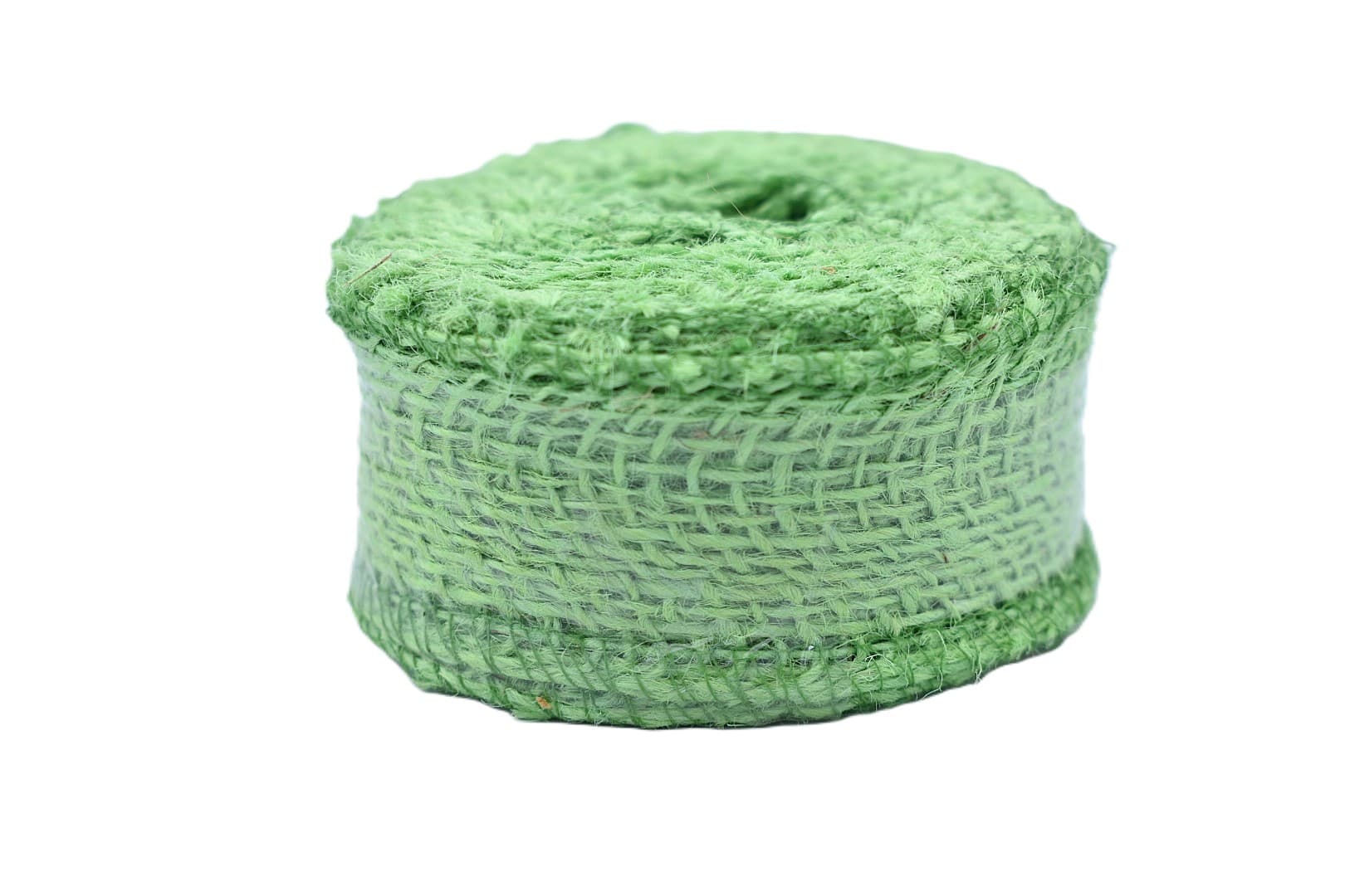Wstążka jutowa, 9x8, 4cm/10mb, 260g/m2, zielona