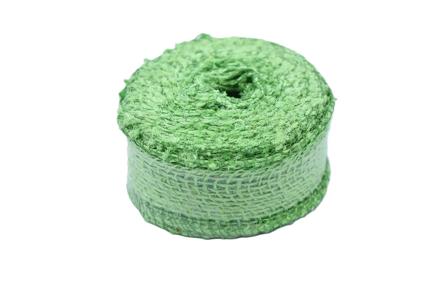 Wstążka jutowa, 9x8, 4cm/10mb, 260g/m2, zielona