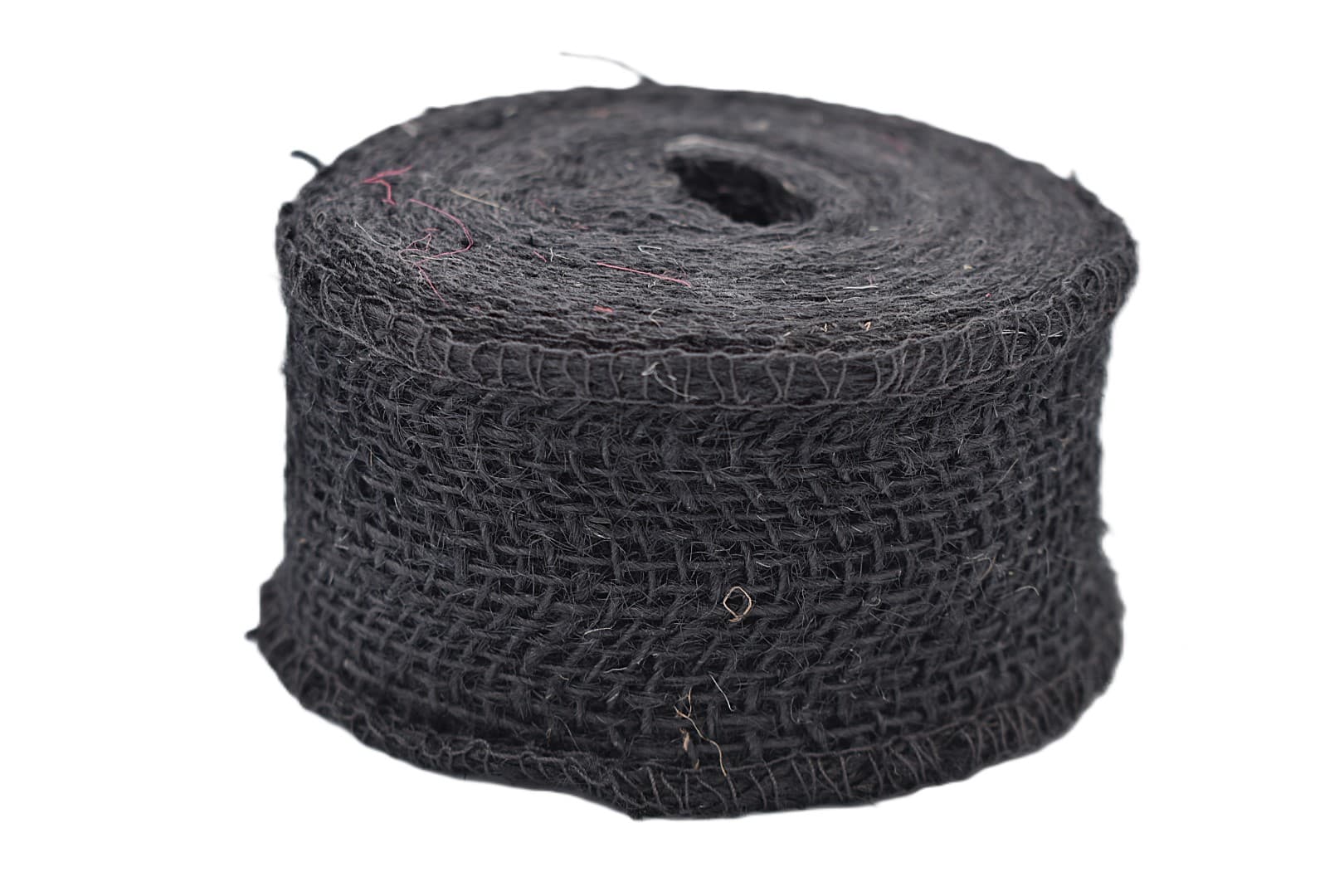 Wstążka jutowa, 9x8, 5cm/10mb, 260g/m2, czarna