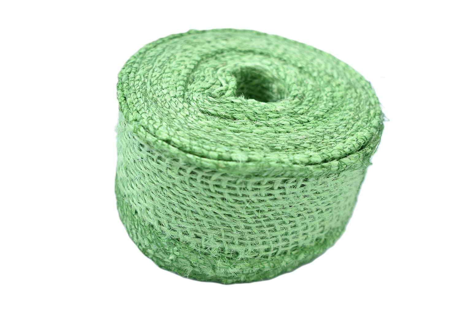 Wstążka jutowa, 9x8, 5cm/10mb, 260g/m2, zielona