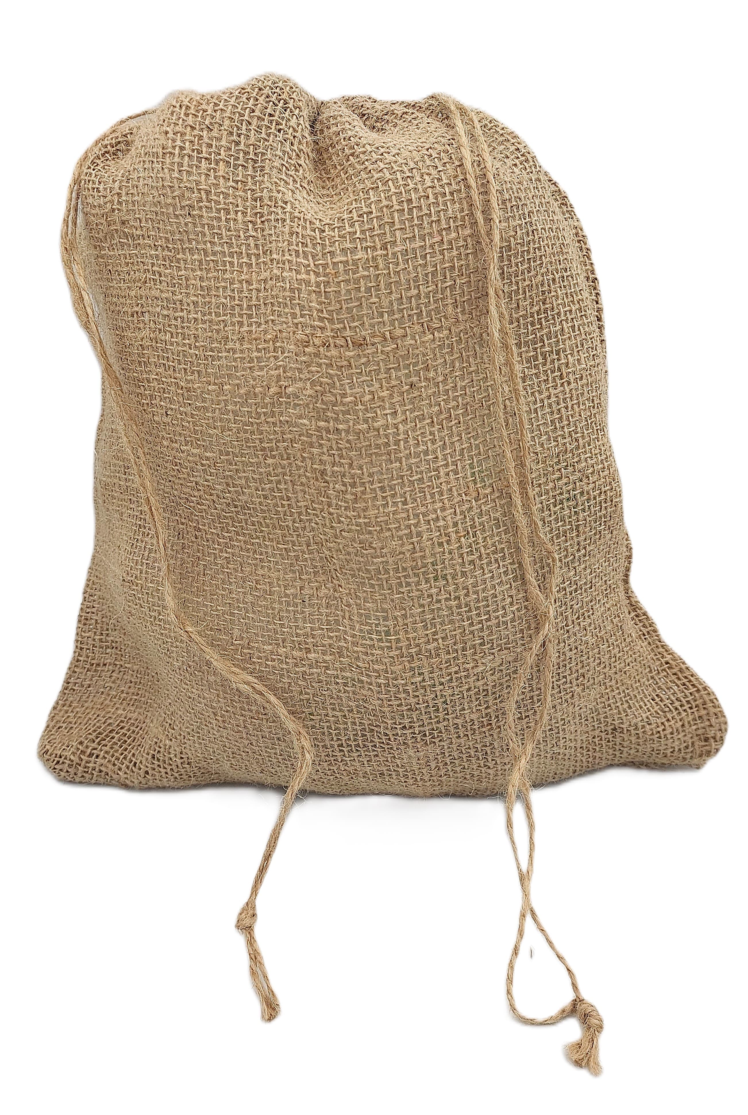 Worek jutowy ze ściągaczem, 50cm/55cm choinka śred