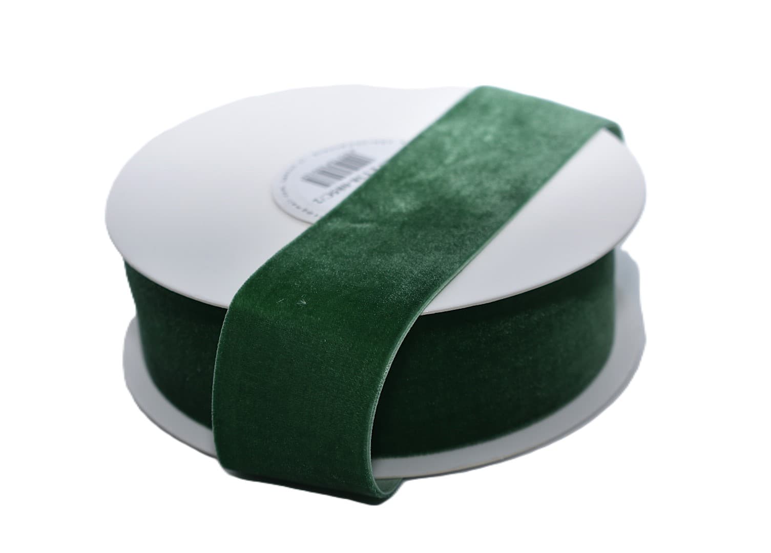 Wstążka aksamitna velvetowa, 38mm/9mb, c.oliwka 2