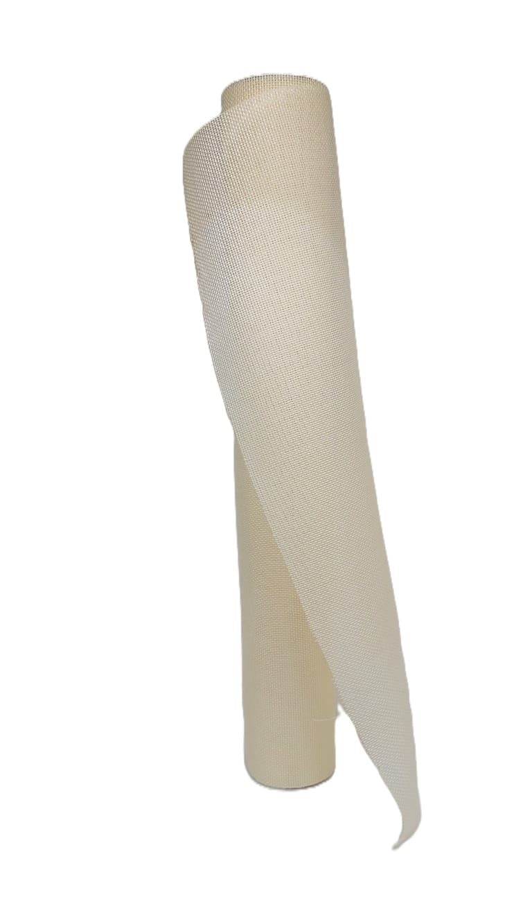 Juta  sztuczna, gęsta, 48cm/4,5mb, jasny krem