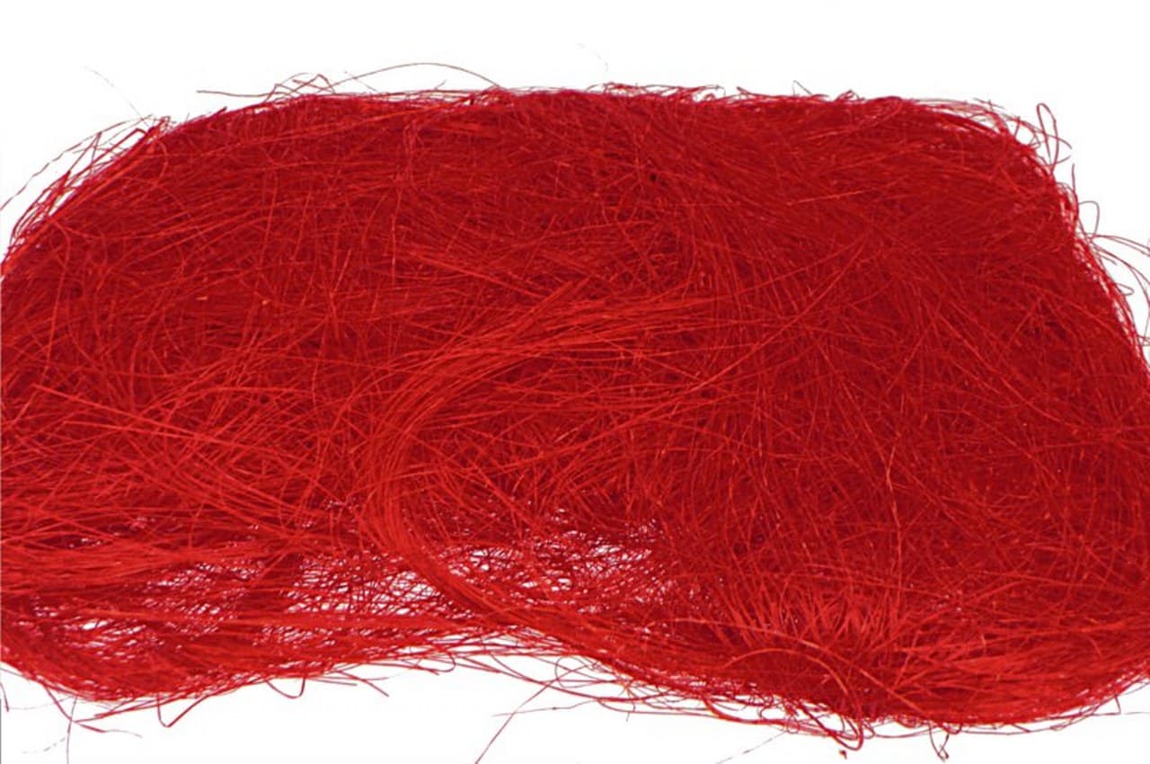 Sizal opakowanie ok. 40gram czerwony