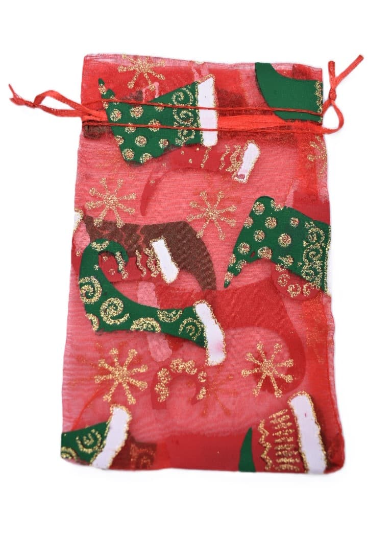 Woreczki z organzy KOLOR, 10x15cm/12szt, numer 04