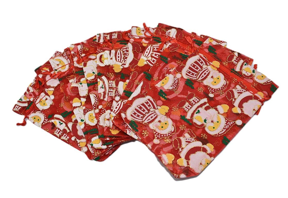 Woreczki z organzy KOLOR, 10x15cm/12szt, numer 10