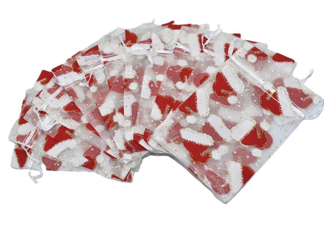 Woreczki z organzy KOLOR, 10x15cm/12szt, numer 11