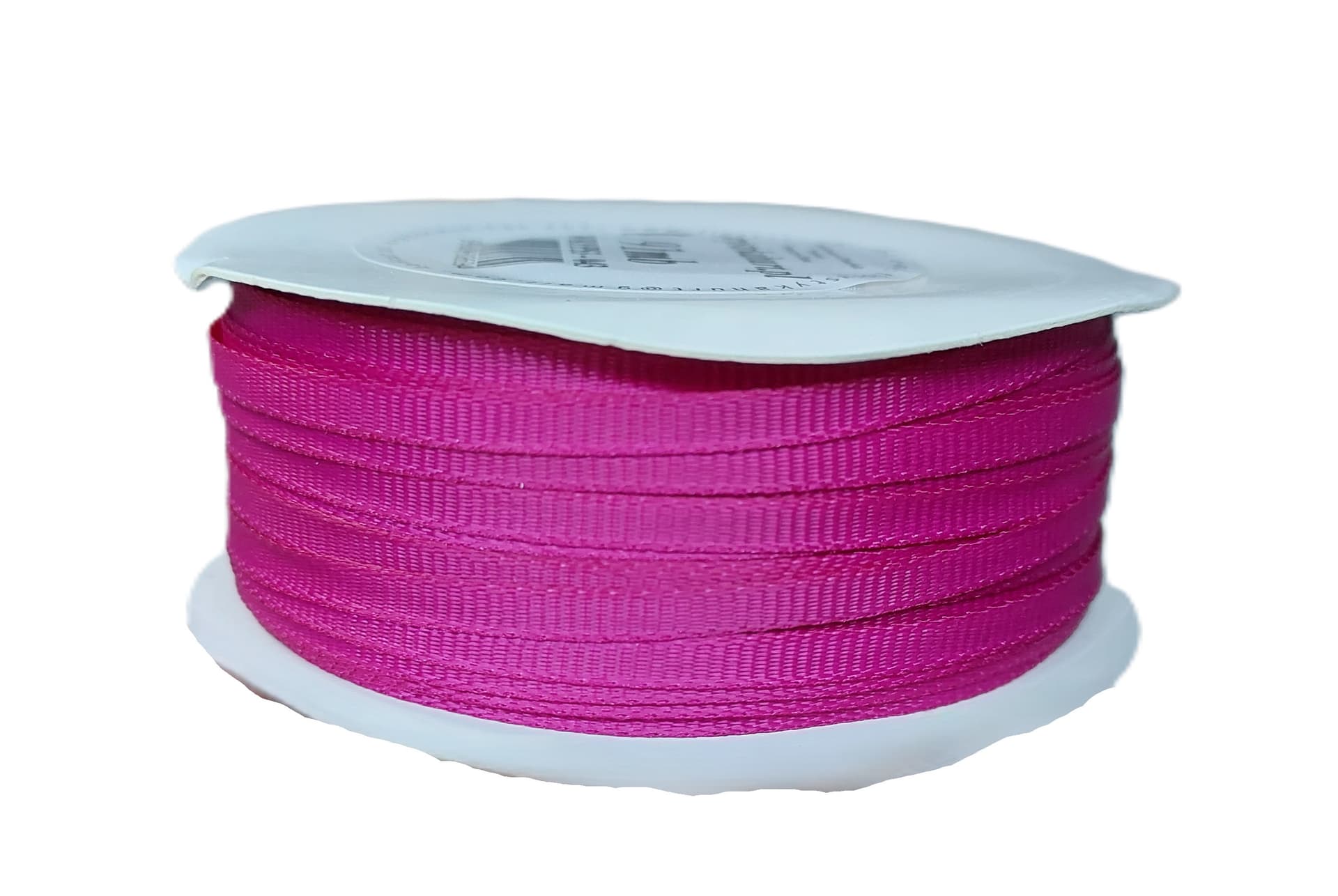 Wstążka rypsowa, 3mm/91mb, fuksja