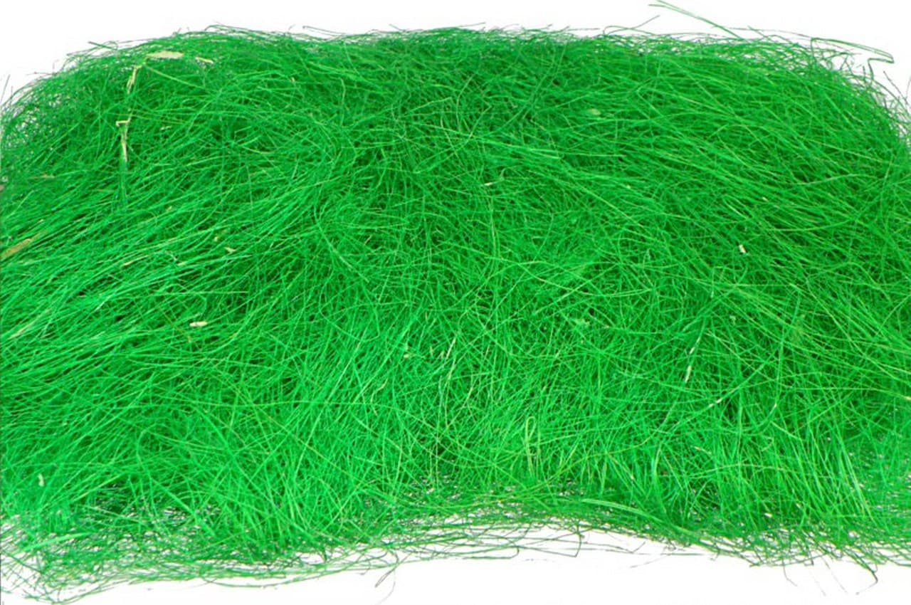 Sizal opakowanie ok. 40gram zielony trawa