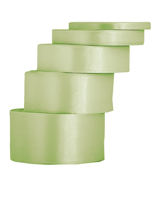 Wstążka satynowa 38mm/32mb, zielony szałwia/3