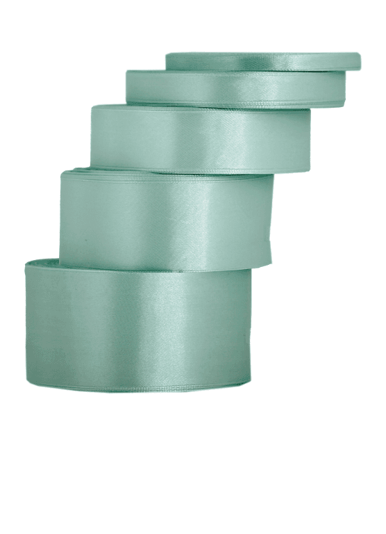 Wstążka satynowa 50mm/32mb, eukaliptus
