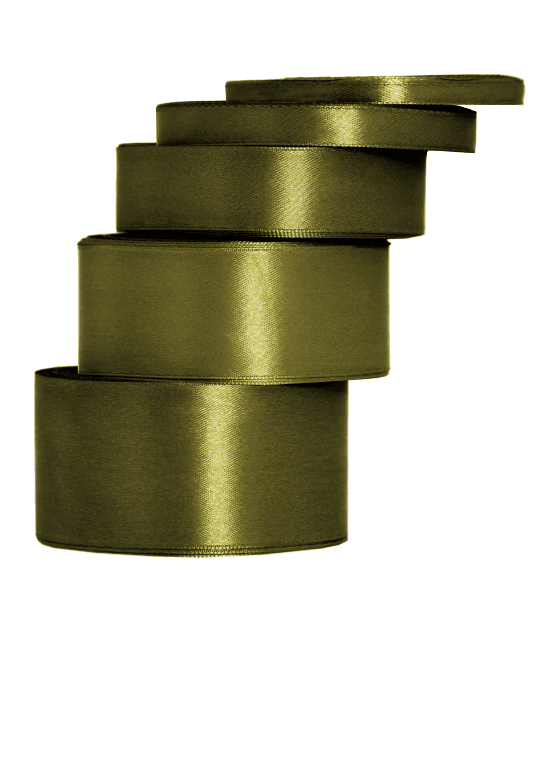 Wstążka satynowa 12mm/32mb,ciemna oliwka/4