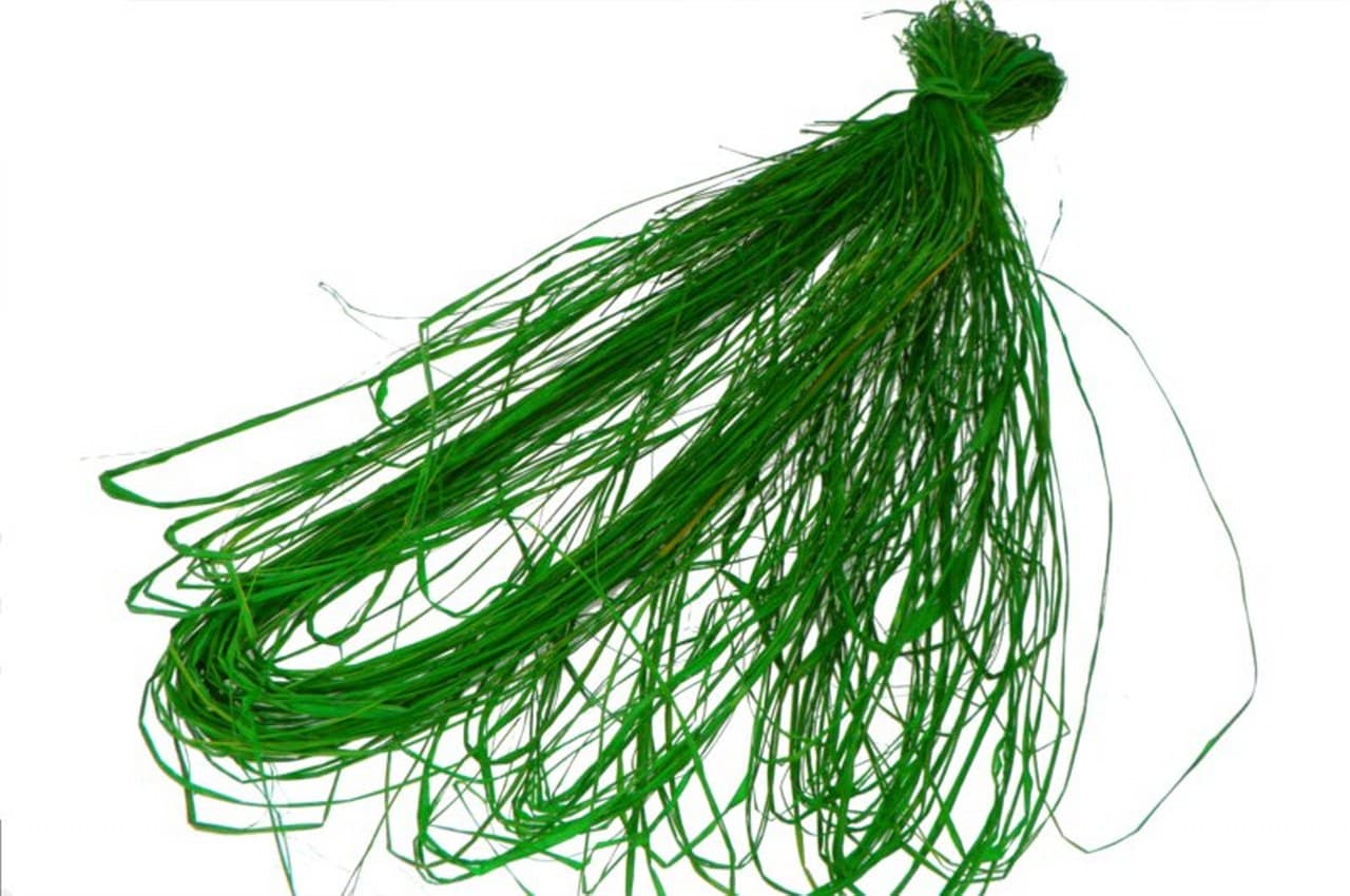 Rafia - włókna 50-60 gram, zielony trawa