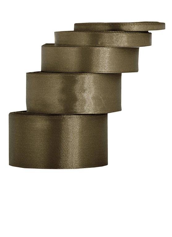 Wstążka satynowa 50mm/32mb, ciemna oliwka/5