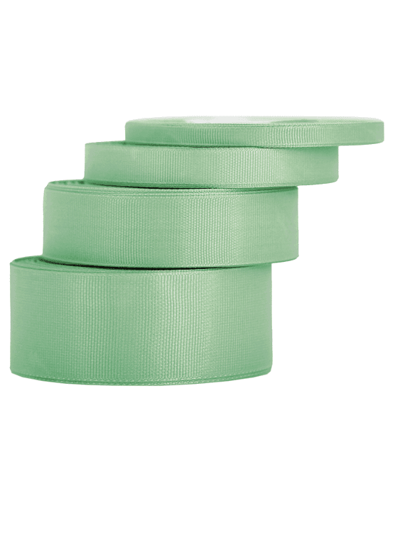 Wstążka rypsowa, 6mm/22mb, zielony szałwia/6