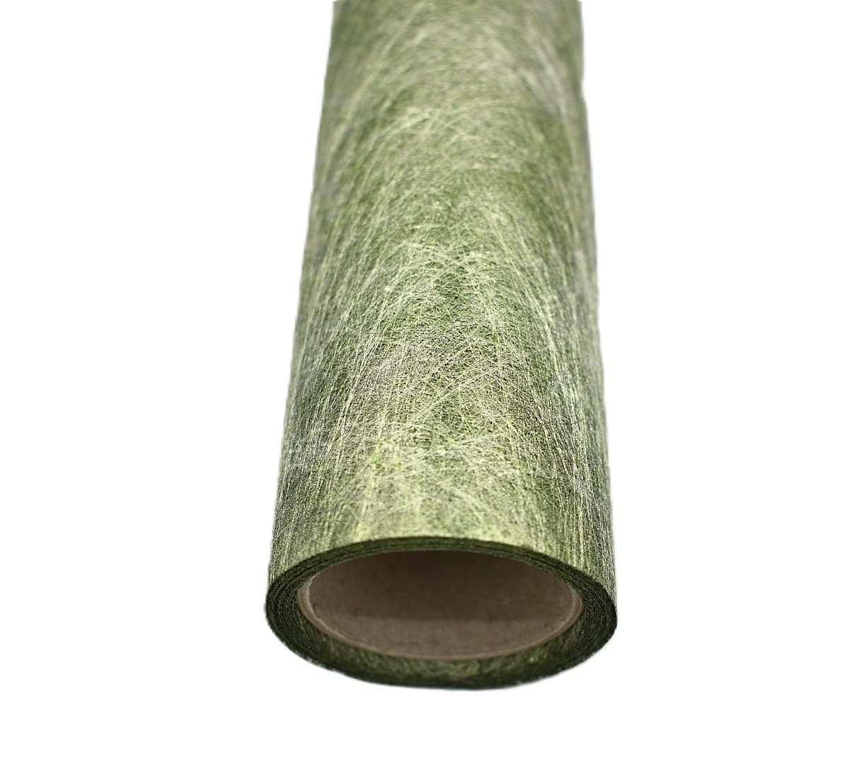Flizelina metalizowana,  50cm/5mb, zielona