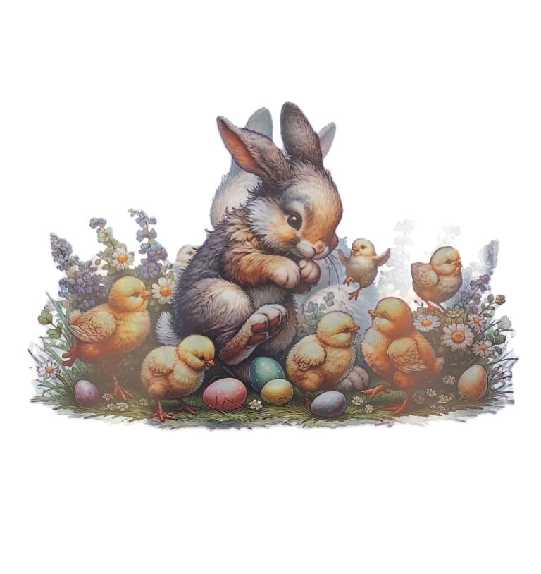 Worek foliowy WIELKANOC, 20x35cm/50szt mix wzorów