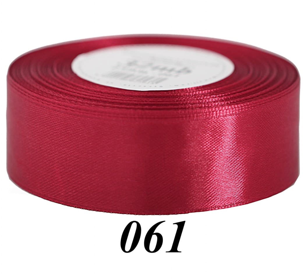Wstążka satynowa 38mm/32mb, jasnobordowa