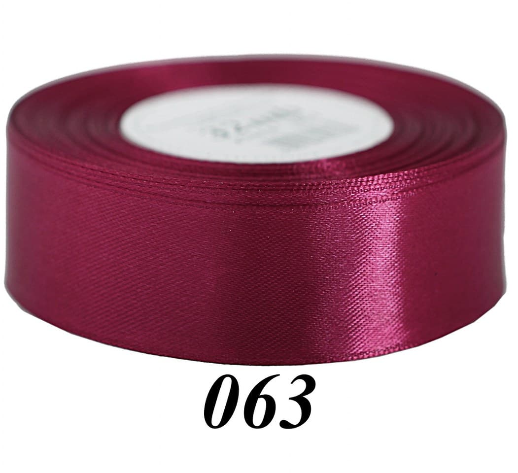 Wstążka satynowa 38mm/32mb, bordo/2 (burak)