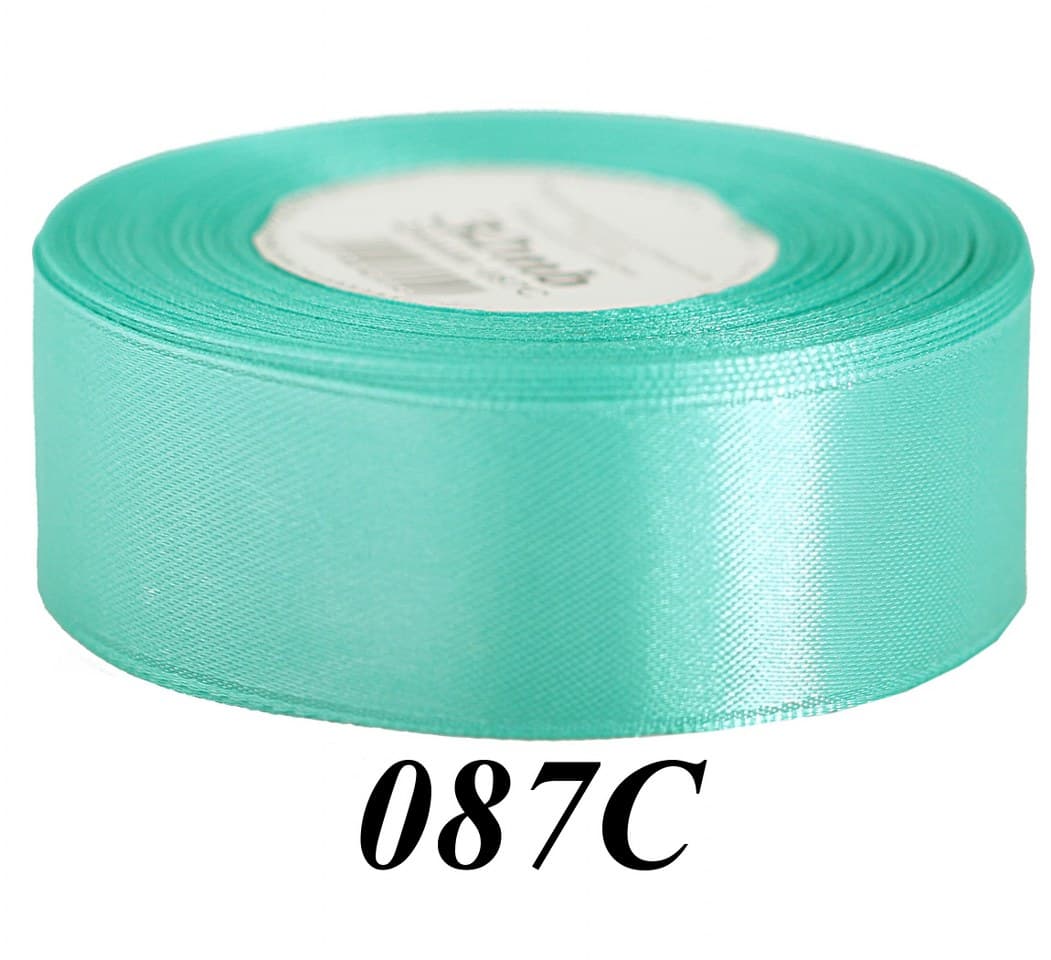 Wstążka satynowa 38mm/32mb, ciemna mięta