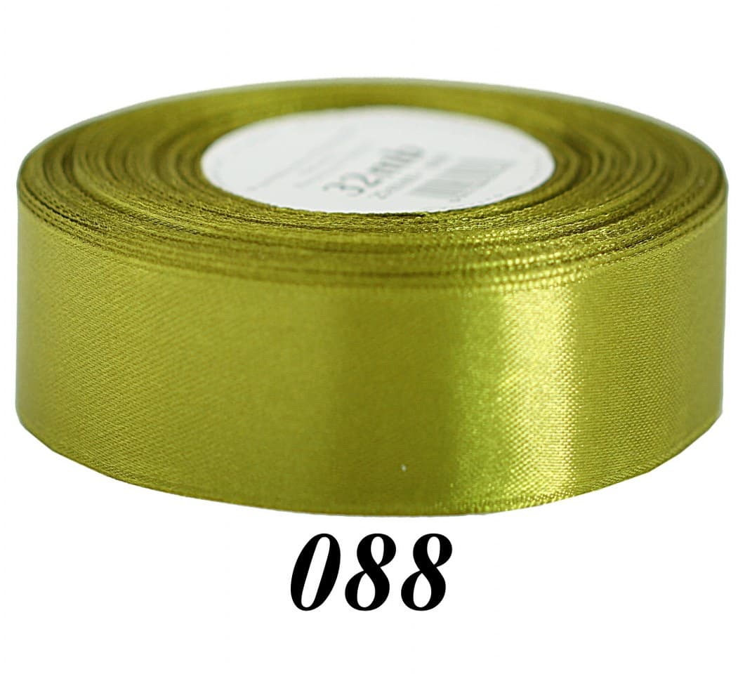 Wstążka satynowa 38mm/32mb oliwka/2