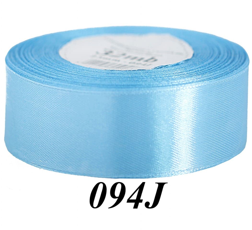 Wstążka satynowa 38mm/32mb, jasny turkus