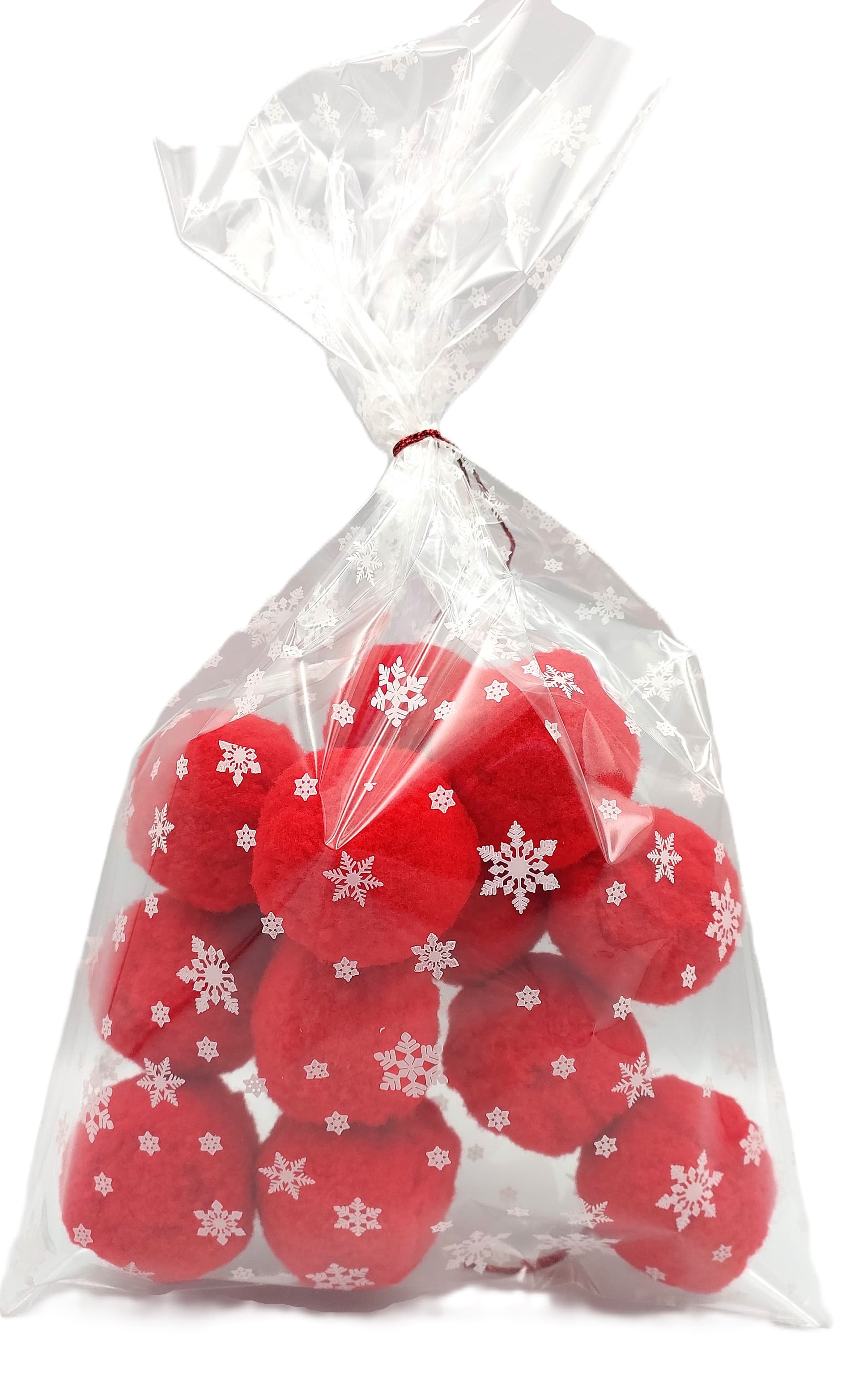 Worek foliowy przeźroczysty ŚNIEG 17x30cm/50szt