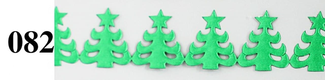 Aplikacje choinki ciemnozielone 1mb