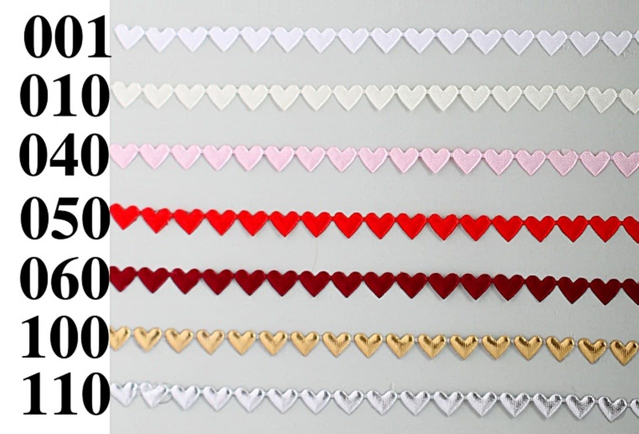 Aplikacje serca mini. 1mb srebrne