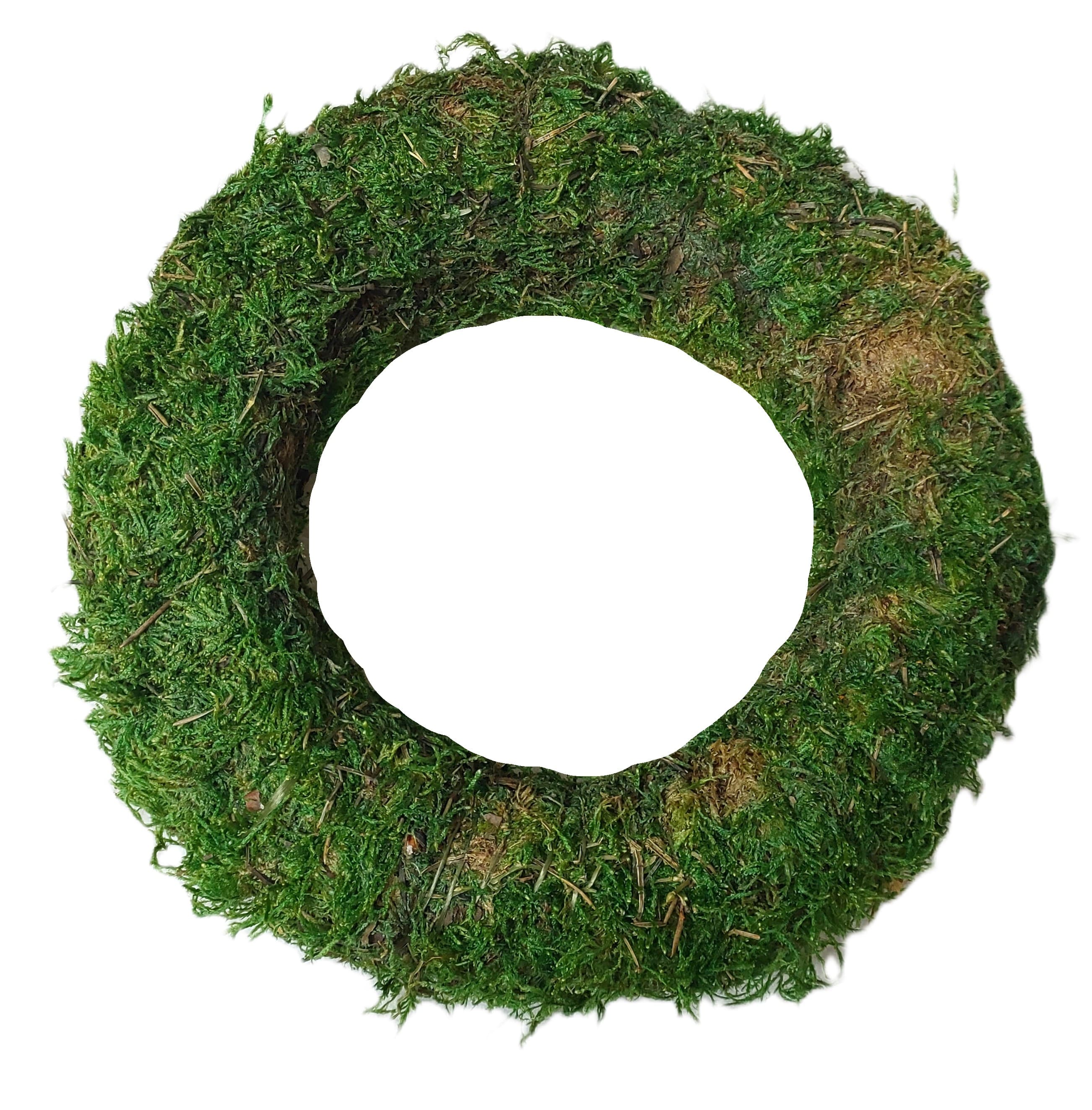Wianek z mchu średnica 25 cm, grubość 5 cm